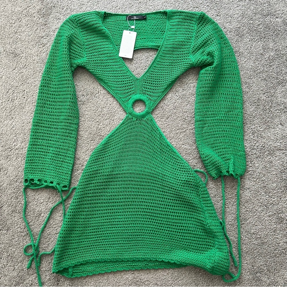 Crochet Dress Cover Up - Picture 2 of 2